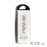 Флеш накопичувач USB 4Gb Hi-Rali Fit, Silver, USB 2.0 (HI-4GBFITSL)