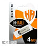 Флеш накопичувач USB 4Gb Hi-Rali Fit, Silver, USB 2.0 (HI-4GBFITSL)