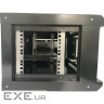 Шафа настінна GEAR 4U 19" 530x400x240 мм, black (GWMSN-4U)