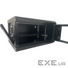Шафа настінна GEAR 4U 19" 530x400x240 мм, black (GWMSN-4U)