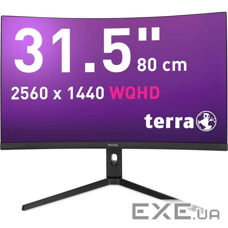 Монітор TERRA LCD/LED 3285W HA black CURVED USB-C/HDMI/DP (3030245)