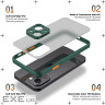 Чохол-накладка Armorstandart Frosted Matte для Xiaomi Redmi 12 4G Dark Green (ARM68552)