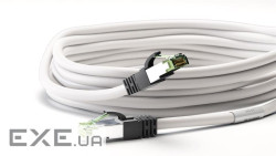 Патч-корд екранований RJ45 SFTP8.1 7.5m,patch AWG24 D=8.2mm LSOH Gold Cu,білий (75.05.5128-5) (75.05.5128-5)