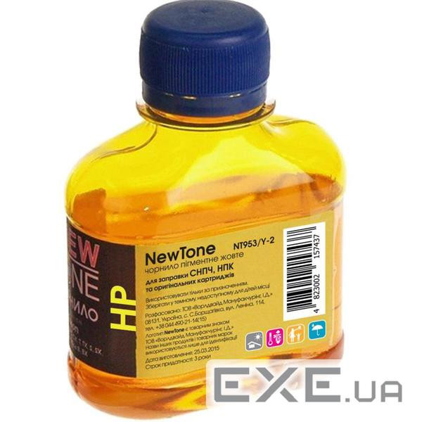 Чорнило NewTone HP OfficeJet Pro 7730 100г Yellow Pigm. (NT953/Y-2)