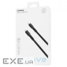 Кабель Proove Eternal Type-C to Lightning 27W (2m) black (CCET27002121)