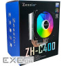 Кулер Zezzio ZH-C400 ARGB V2 (ZH-C400 V2 ARGB/SRGB Ultra Fan) (ZH- (ZH-C400 V2  ARGB/SRGB Ultra Fan)