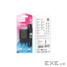 Зарядний пристрій HOCO C134A USB + cable USB to USB-C 2.4A black (6942007621359)