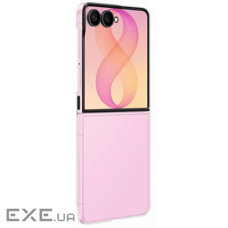 Чохол для смартф. SAMSUNG для Flip 8 Clear Case EF-QF776CTEGUA / Прозорий