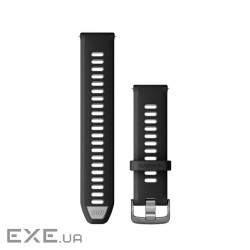 Ремінець до смарт-годинника Garmin Replacement Band, Forerunner 265, Black, 22mm (010-11251-A0)