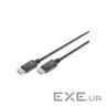 Кабель ASSMANN DisplayPort (AM/AM) 15m, black (AK-340100-150-S)