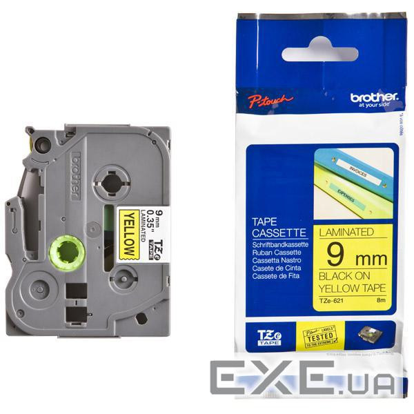 Стрічка для принтера етикеток Brother TZE621