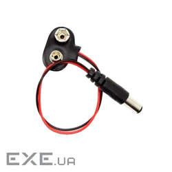 Перехідник 9V крона - роз&apos,єм живлення 5.5х2.1 (32481) 2.1 (32481)