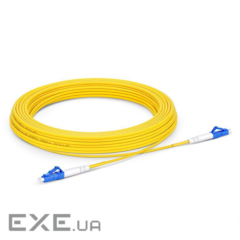 Патчкорд LC/UPC-LC/UPC SM 1м Simplex, Slim,2.0мм (UPC-1LCLC(SM)S(LW)S)