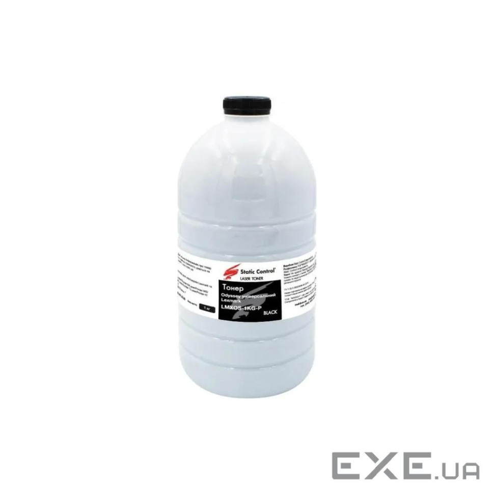 Тонер Lexmark Universal Odyssey2 1кг Static Control (LMXOS2-1KG)