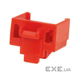 Заглушка в порт RJ45 (10шт/пак) червона (PSL-DCJB)