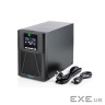 Джерело безперебійного живлення DIGITUS 1000VA/1000W, Tower, LCD, RJ45, RS232, USB, 8xC1 (DN-170130)