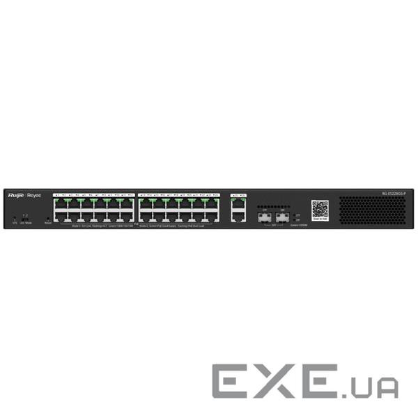 28-портовий гігабітний POE комутатор Ruijie Reyee RG-ES228GS-P
