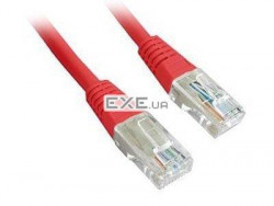 Патч корд Cablexpert 0.25м UTP, Красный, 0.25 м, 5е cat. (PP12-0.25M/R)