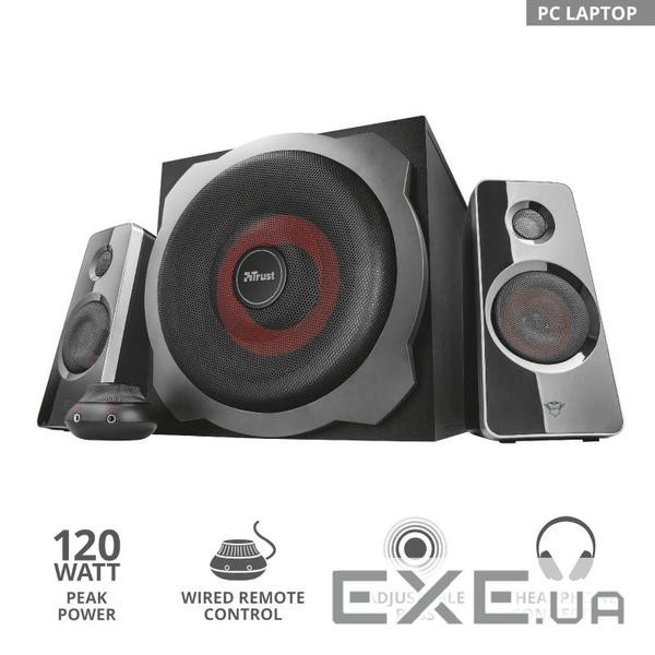 Акустична система Trust GXT 38 2.1 Subwoofer Speaker Set (19023)