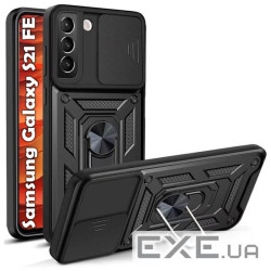 Чохол до мобільного телефона BeCover Military Samsung Galaxy S21 FE SM-G990 Black (707364)