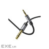 Кабель мультимедійний 3.5mm M to 6.5mm M 1.2m Essager (EYPMM-XL0G-P)