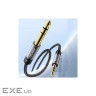Кабель мультимедійний 3.5mm M to 6.5mm M 1.2m Essager (EYPMM-XL0G-P)