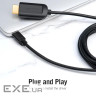 Кабель Vention Type-C to HDMI 4K 30Hz Cable 1.5M Black (CGUBG)