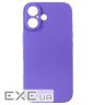 Чохол до мобільного телефона Dengos Carbon iPhone 16 Plus (purple) (DG-TPU-CRBN-211)