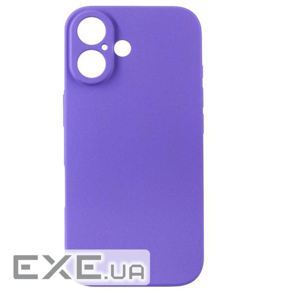 Чохол до мобільного телефона Dengos Carbon iPhone 16 Plus (purple) (DG-TPU-CRBN-211)