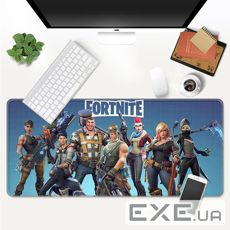 Коврик 300*600 тканинний FORTNITE FT04, з боковою прошивкою, товщина 2 мм (YT-FT04)