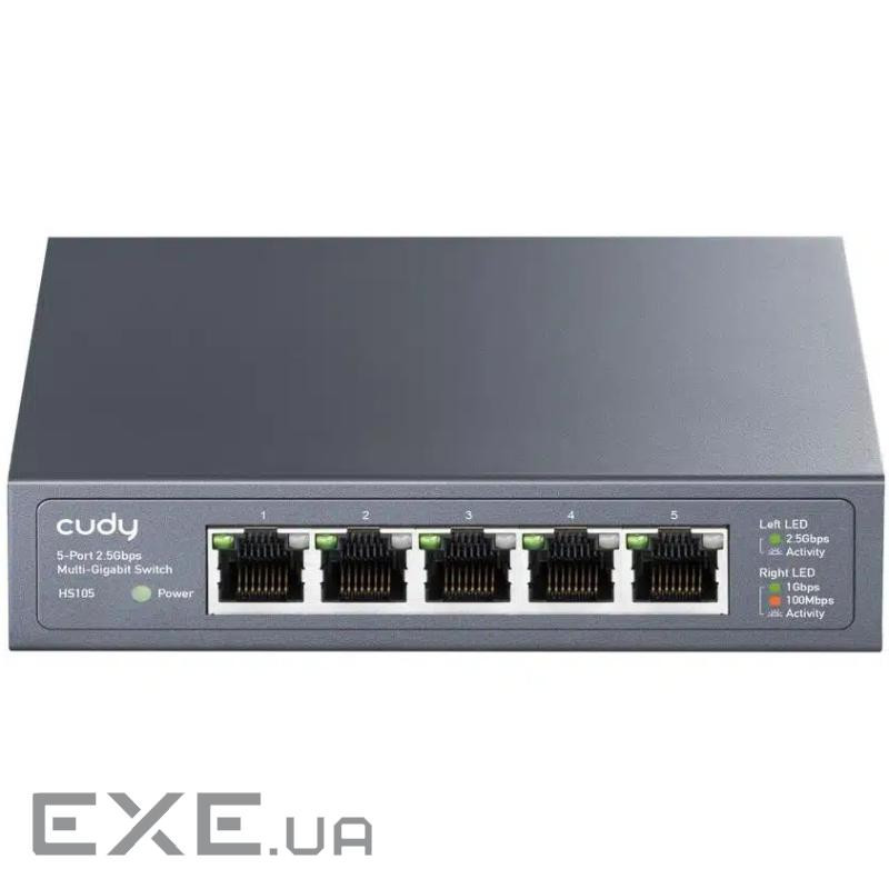 Комутатор мережевий Cudy HS105