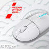 CANYON mouse OnClick 24 BT/ Wireless Transparent/Pink (CNS-CMSW24P)