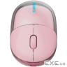 CANYON mouse OnClick 24 BT/ Wireless Transparent/Pink (CNS-CMSW24P)