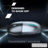 CANYON mouse OnClick 24 BT/ Wireless Transparent/Pink (CNS-CMSW24P)