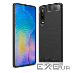 Чохол для мобільного телефону Laudtec для Huawei P30 Carbon Fiber (Black) (LT-P30B)