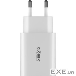 Зарядний пристрій Globex USB-C 20W FastPower white (20WC1A)
