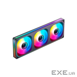 Кулер JONSBO ZB-360B (3in1) Black (120mm, 700-2400RPM, 36.6dB, 4pin) (ZB-360B Black)