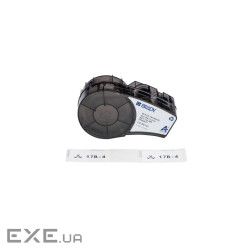 Стрічка для принтера етикеток Brady M21-136-499, 38.1мм х 19.05мм, 91шт, black on white, не (152093)
