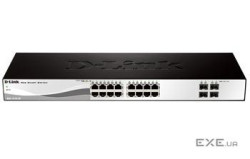Комутатор мережевий D-Link DGS-1210-20