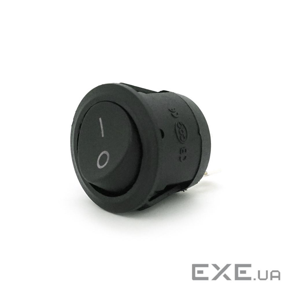Кнопка чорна - KLS7-023