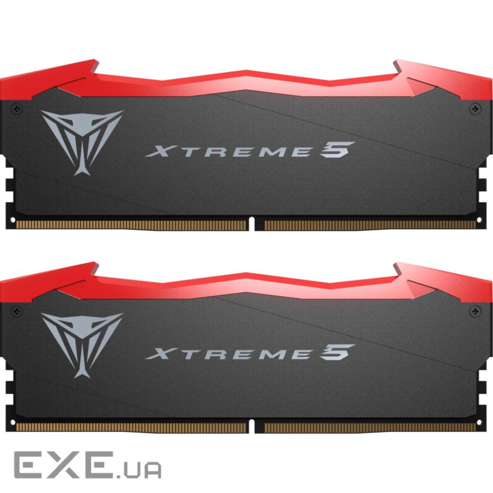 Модуль пам'яті PATRIOT Viper Xtreme 5 DDR5 8200MHz 32GB Kit 2x16GB (PVX532G82C38K)