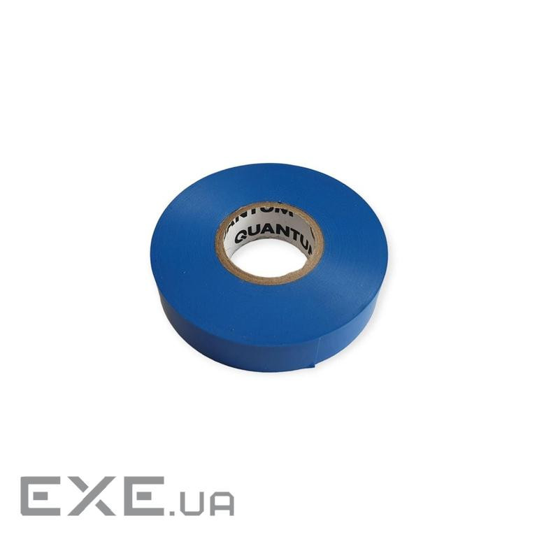 Ізоляційна стрічка Quantum light blue shinny 18мм (QM-EIT130LBS-18/20)