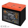 Акумулятор LP LiFePO4 12,8V - 64Ah (820Wh) (BMS 80A/64А) пластик Smart BT (30664)
