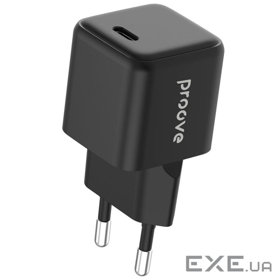 СЗУ Proove Pocket GaN 25W (Type-C) black (WCPG25010201)