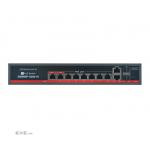 POE Watchdog комутатор (L2 Unmanaged). GE downlink порти : 8 x RJ-45 PoE, GE (S5808GP-G2S2-AI (120W))