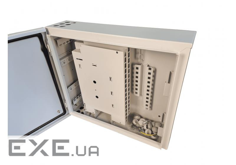 Оптобокс комутаційний VAGOS PON(FTTH) 440х500x140 під адаптери SC-32шт / LC-64шт, 8 вводів (034867) (034867)