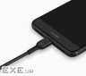 Кабель HOCO X20 USB to Type-C 3A, 2m, PVC, TPE connectors, Black (6957531068907)