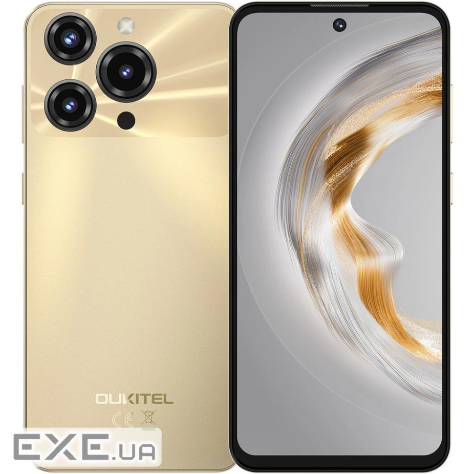 Смартфон Oukitel C69 7.2" HD+ /8GB/512GB/ T606 /6000mAh/ 64+8Мп/ NFC Gold (C69_8_512_GD)