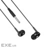 Гарнитура XO EP37 In-ear Earphone Black (6920680877881)