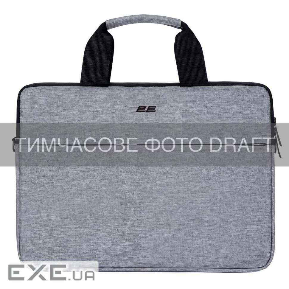 Сумка для ноутбука 2E, Slim Keeper 15.6/16, сірий (2E-CBT2385GR)